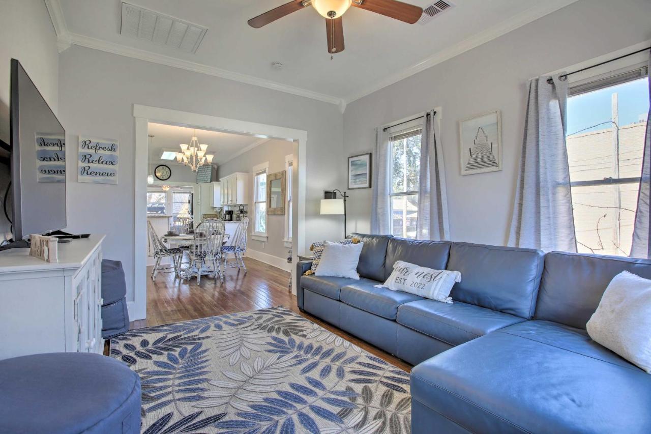 Cozy Beach Bungalow Near Galveston Seawall And Pier Екстериор снимка